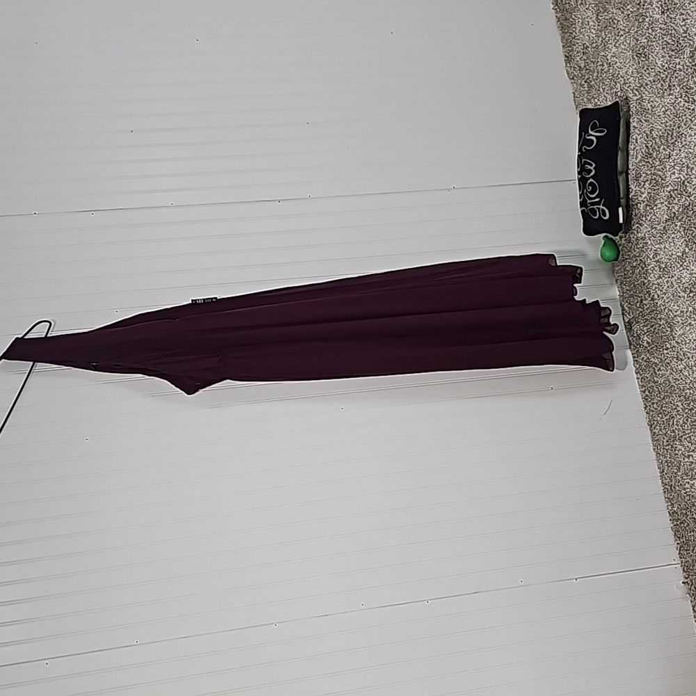 Torrid One Shoulder Dress in Deep Red